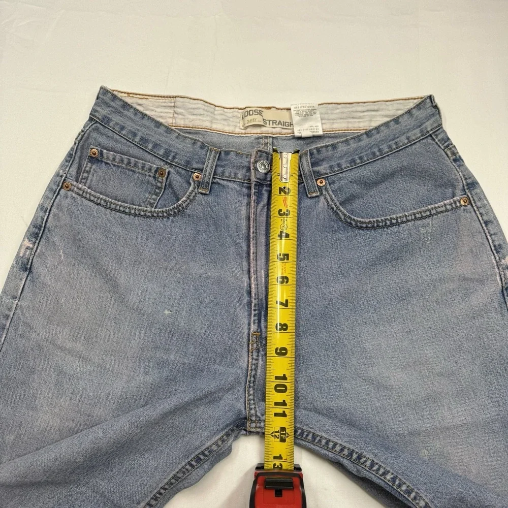 Levi's Jean Shorts‎ Fit 33x11 Jorts Denim 569 Streetwear Y2K VTG Grunge Skater